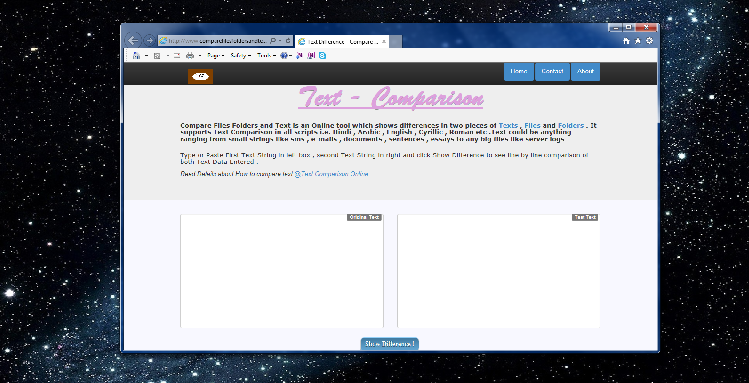 Compare Files Folders and Text